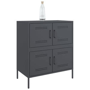 Anthrazit Sideboard 68x39x79 cm Stahl