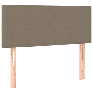 Boxspringbett mit LED & Matratze Taupe 120x190 cm