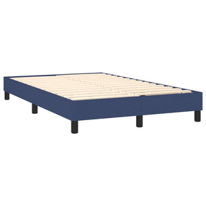 Boxspringbett mit LED 120x190 cm Blau