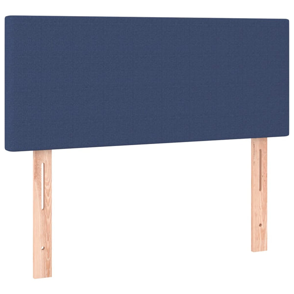 Boxspringbett mit LED 120x190 cm Blau