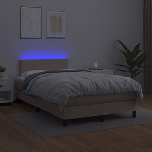Boxspringbett mit Matratze & LED 120x190 cm
