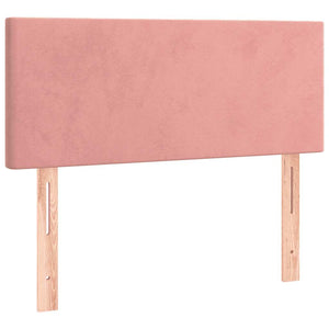 Boxspringbett Rosa mit LED 120x190 cm