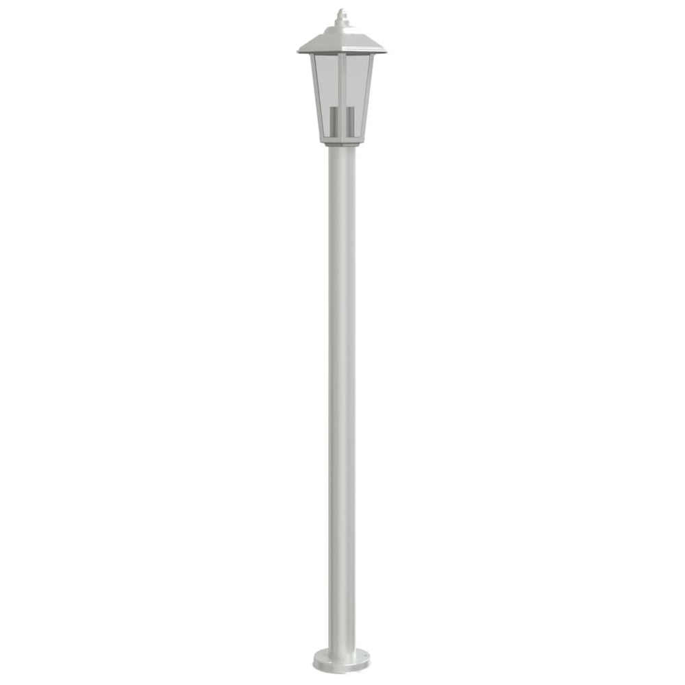 vidaXL Pathway Light Silver 120 cm Stainless Steel
