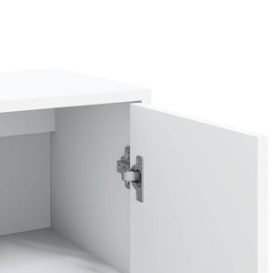 vidaXL Sideboards 2 pcs. White 60x31x84 cm Engineered Wood