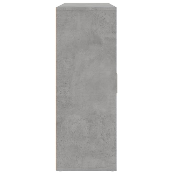 vidaXL Sideboards 3 pcs. Concrete Grey 60x31x84 cm Engineered Wood