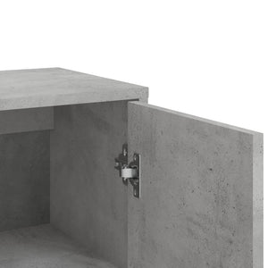 vidaXL Sideboards 3 pcs. Concrete Grey 60x31x84 cm Engineered Wood