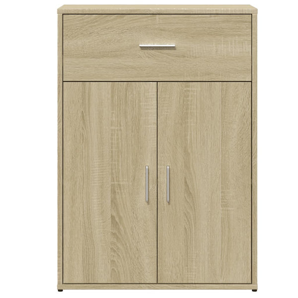 vidaXL Sideboards 2 pcs. Sonoma Oak 60x30x84 cm Engineered Wood