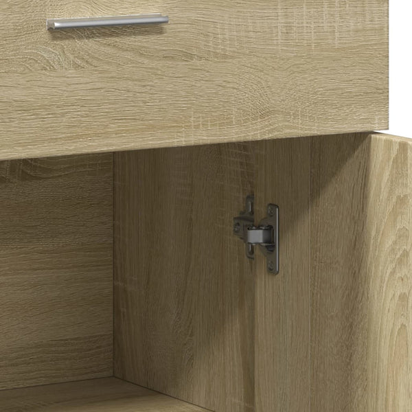 vidaXL Sideboards 2 pcs. Sonoma Oak 60x30x84 cm Engineered Wood
