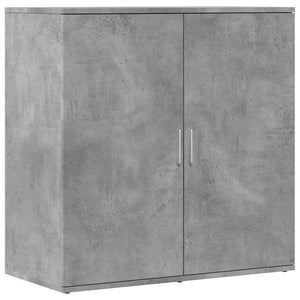 vidaXL Sideboards 2 pcs. Concrete Grey 79x38x80 cm Engineered Wood