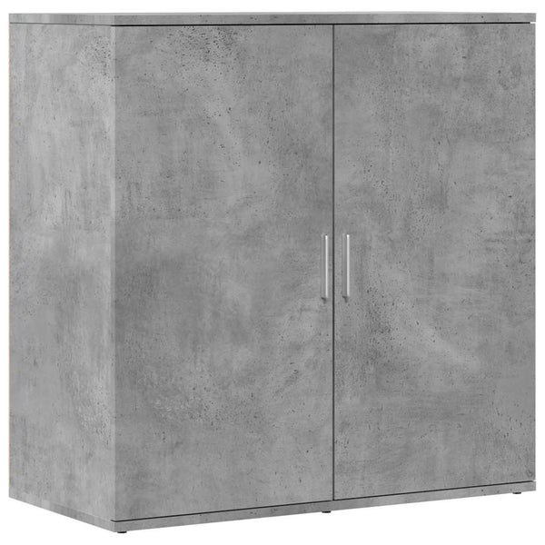 vidaXL Sideboards 2 pcs. Concrete Grey 79x38x80 cm Engineered Wood