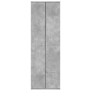 vidaXL Highboard Concrete Gray 60x35x180 cm Engineered Wood