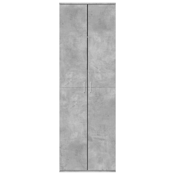 vidaXL Highboard Concrete Gray 60x35x180 cm Engineered Wood