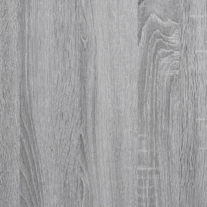 vidaXL Sink Cabinet with Integrated Sink Sonoma Oak Grey