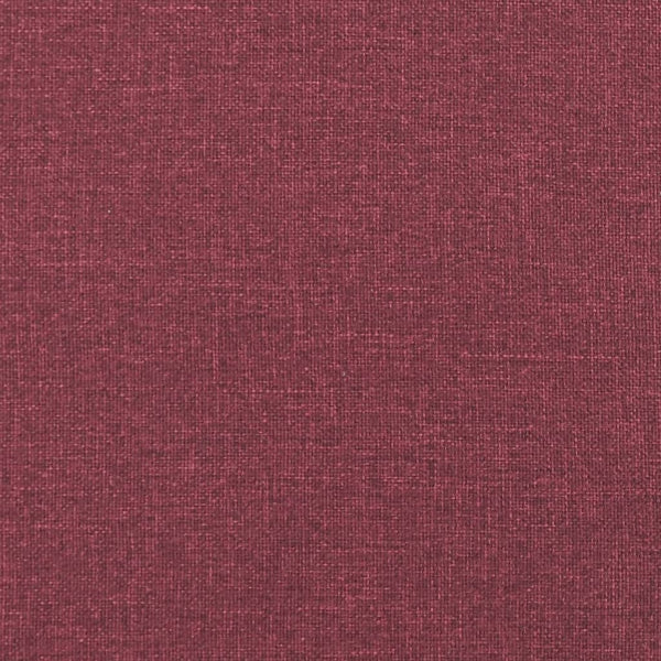 vidaXL 3-Seater Sofa with Decorative Pillows Wine Red 210 cm Fabric