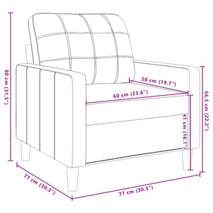 vidaXL 3-Piece Sofa Set with Cushions and Bolsters Cream Velvet