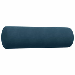 vidaXL 3-Piece Sofa Set with Cushions and Bolsters Blue Velvet