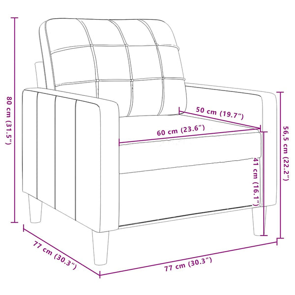 vidaXL 3-Piece Sofa Set with Cushions and Bolsters Blue Velvet