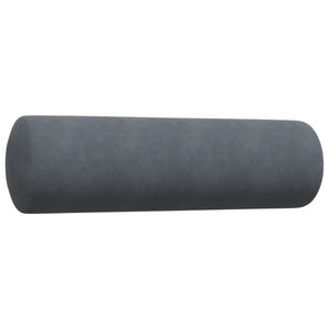 vidaXL 4-Piece Sofa Set with Cushions and Bolsters Dark Grey Velvet