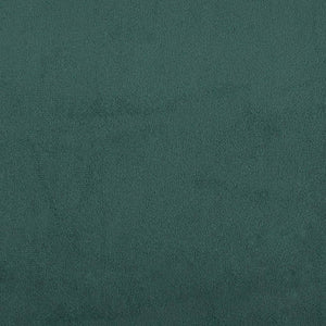 vidaXL 4-Piece Sofa Set with Cushions and Bolsters Dark Green Velvet