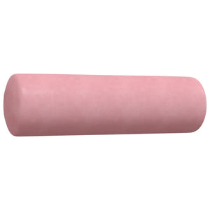 vidaXL 2-Piece Sofa Set with Pillows and Bolsters Pink Velvet
