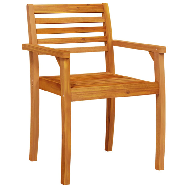 vidaXL Garden Chairs 4 pcs 59x55x85 cm Solid Acacia Wood