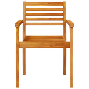 vidaXL Garden Chairs 4 pcs 59x55x85 cm Solid Acacia Wood