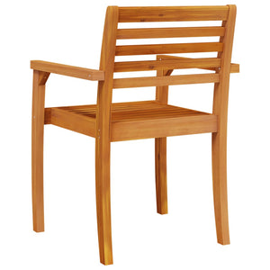 vidaXL Garden Chairs 4 pcs 59x55x85 cm Solid Acacia Wood