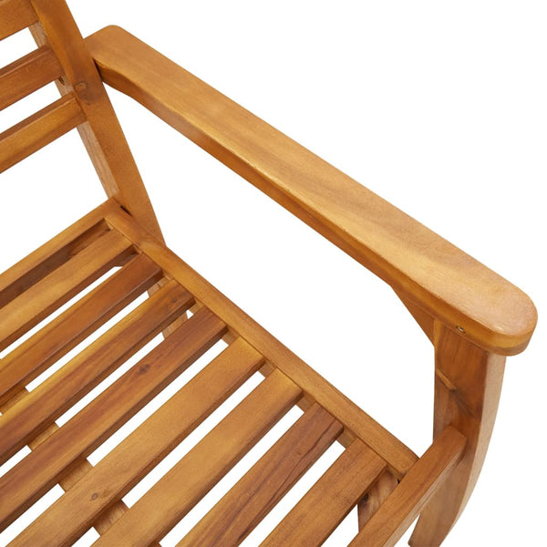 vidaXL Garden Chairs 4 pcs 59x55x85 cm Solid Acacia Wood