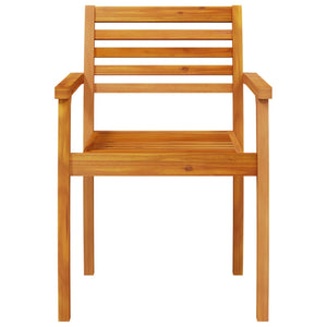 vidaXL Garden Chairs 8 pcs 59x55x85 cm Solid Acacia Wood