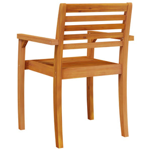 vidaXL Garden Chairs 8 pcs 59x55x85 cm Solid Acacia Wood