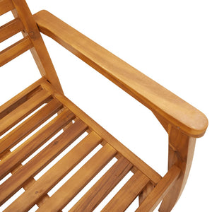 vidaXL Garden Chairs 8 pcs 59x55x85 cm Solid Acacia Wood
