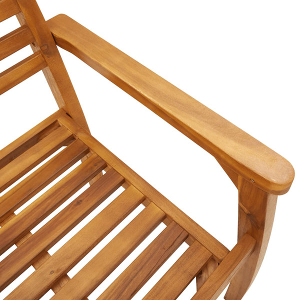 vidaXL Garden Chairs 8 pcs 59x55x85 cm Solid Acacia Wood