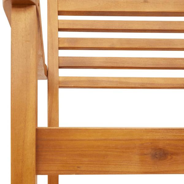 vidaXL Garden Chairs 8 pcs 59x55x85 cm Solid Acacia Wood