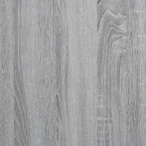 vidaXL Bed Frame with Drawer Sonoma Grey 75x190 cm Engineered Wood