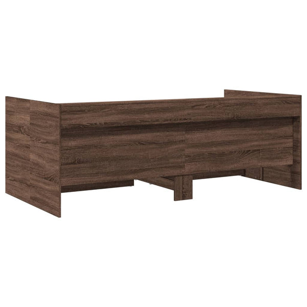 vidaXL Day Bed with Drawers without Mattress 75x190 cm