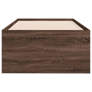vidaXL Daybed with Drawers without Mattress 90x200 cm
