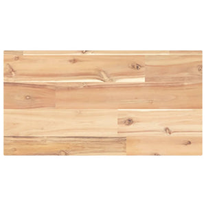 vidaXL Floating Shelves 2 pcs. 60x20x2 cm Solid Acacia Wood Untreated