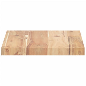 vidaXL Floating Shelves 3 pcs. 60x20x2 cm Solid Acacia Wood Untreated