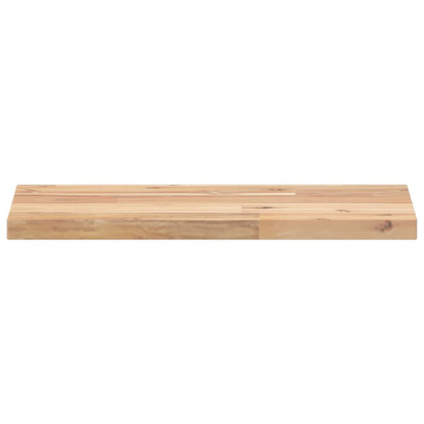 vidaXL Floating Shelves 4 pcs. 60x20x2 cm Solid Acacia Wood Untreated