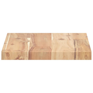 vidaXL Floating Shelves 4 pcs. 60x20x2 cm Solid Acacia Wood Untreated