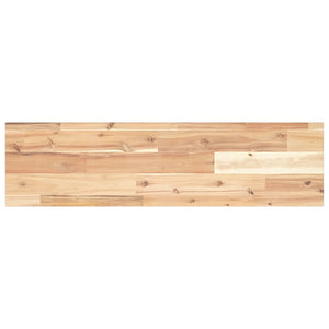 vidaXL Floating Shelves 3 pcs. 80x20x2 cm Solid Acacia Wood Untreated