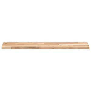 vidaXL Floating Shelves 4 pcs. 80x20x2 cm Solid Acacia Wood Untreated