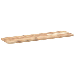 vidaXL Floating Shelves 4 pcs. 80x20x2 cm Solid Acacia Wood Untreated
