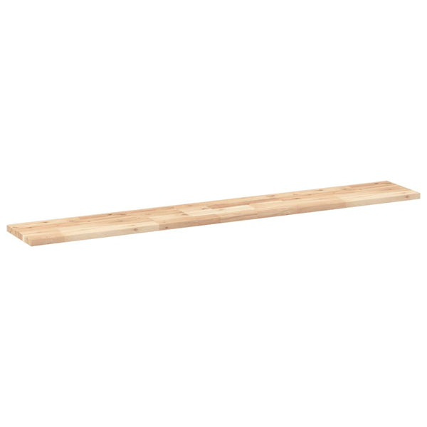 vidaXL Floating Shelves 2 pcs. 120x20x2 cm Solid Acacia Wood Untreated