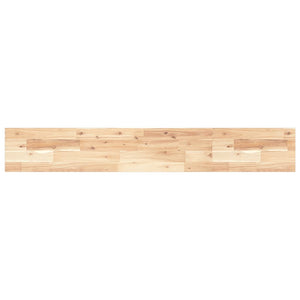vidaXL Floating Shelves 2 pcs. 120x20x2 cm Solid Acacia Wood Untreated