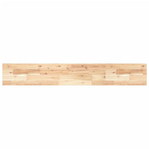 vidaXL Floating Shelf 160x20x2 cm Solid Acacia Wood Untreated