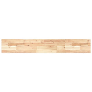 vidaXL Floating Shelves 2 pcs. 160x20x2 cm Solid Acacia Wood Untreated