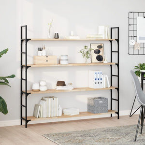 vidaXL Floating Shelves 2 pcs. 160x20x2 cm Solid Acacia Wood Untreated