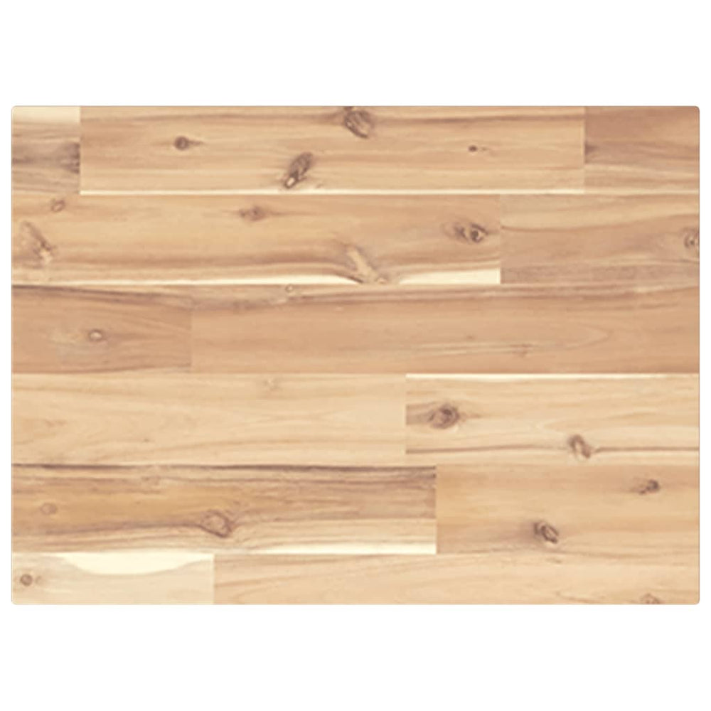 vidaXL Floating Wall Shelf 40x30x2 cm Solid Acacia Wood Untreated