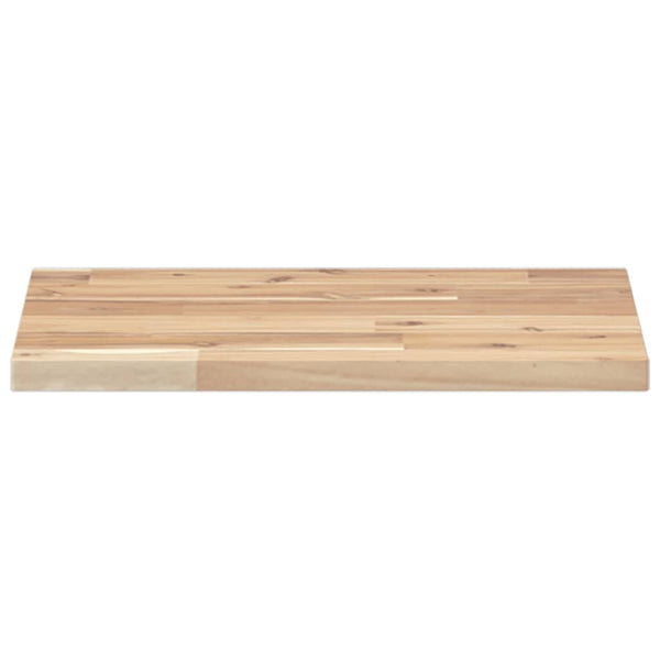 vidaXL Floating Wall Shelf 40x30x2 cm Solid Acacia Wood Untreated